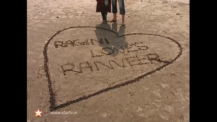 Садна, Алек, Рагини и Ранвир на разходка из плажа ! на 284 епизод