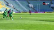 Страхотната комбинация между Костадинов и Симеон Александров от Септември за гола срещу Хебър