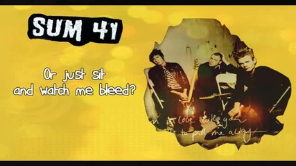 Sum 41 - Reason To Believe Lyrics