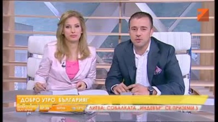 Кметът на Велико Търново Даниел Панов пред камерата на Tv7