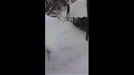 Гр. Тервел - зимна обстановка