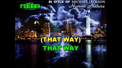Michael Jackson - Human nature - Karaoke