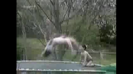 Батут...смях