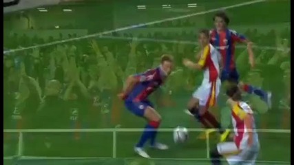 Sevilla v Cska Moscow - End of Match Comp 