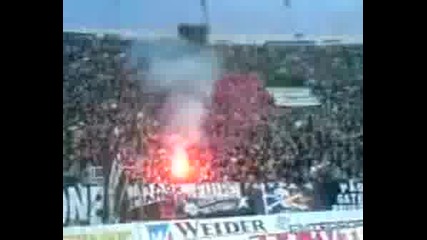 Paok - Olympiacos(crazy Paok Fans Sing)