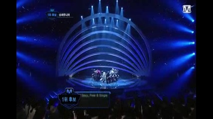 120712 Super Junior - Sexy Free and Single M Countdown