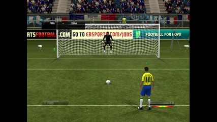 Fifa 12 - Франция - Бразилия дузпи