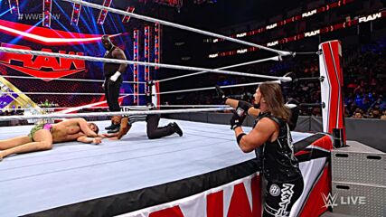 Randy Orton slides in to save Riddle with a surprise RKO on AJ Styles: Raw, Oct. 11, 2021