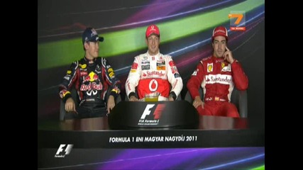 Формула1 Края На Състезанието За Голямата Награда На Унгария 2011 във формула1