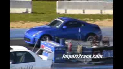 Nissan 350z vs Greddy Evo
