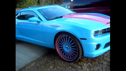 2010 Camaro Ss on 24s