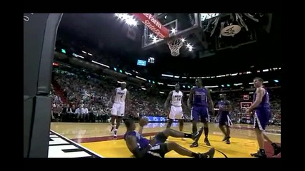 Sacramento Kings @ Miami Heat 97 - 117 [highlights] - 22.02.2011