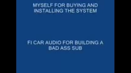 Fi Car Audio Bass Fun!!!