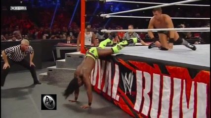 Royal Rumble 2012 Kofi Kingston Amazing Handstand