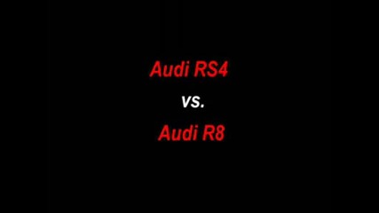 Audi R8 vs. Audi Rs4 vs. Bmw 335i vs. Bmw M3 e92