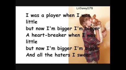 Justin Bieber - Bigger
