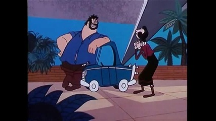Попай Моряка / Popeye The Sailor Man - Popeye's Car Wash