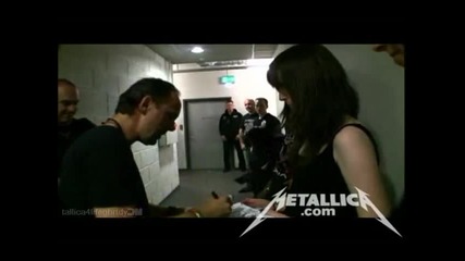 Metallica - Meet And Greet - Oslo [april 14, 2010]
