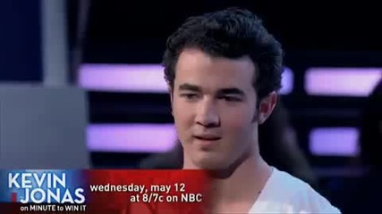 Kevin Jonas - Minute To Win It [sneak peek]