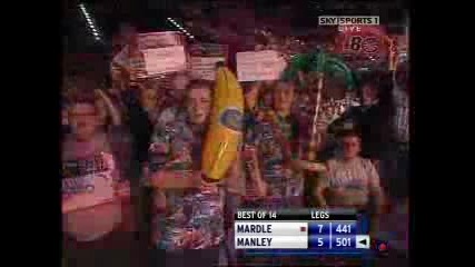 Darts - Wayne Mardie vs. Peter Manley (27.03.2008.)