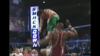 Los Guerreros vs. Shelton Benjamin & Charlie Haas (wwe Tag Team Championship Match) - Wwe Smackdown