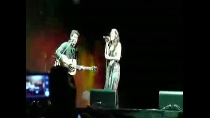 Nick Jonas & Lucie Jones duet Fireflies cover 