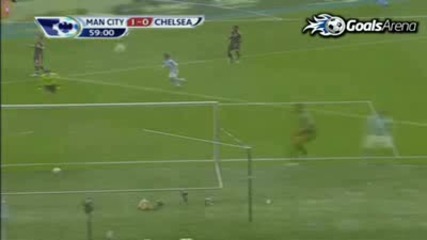 *hq* Manchester City - Chelsea 1:0 Прекрасният Гол На Карлос Тевес !! 