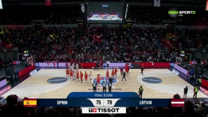 Испания - Латвия 75:79 /репортаж/