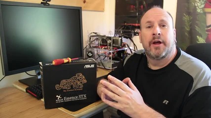 Asus Xonar Essence Stx 124 db Snr_headphone Amp Card Unboxin