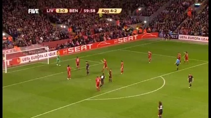 Liverpool v Benfica - Fernando Torres Song 