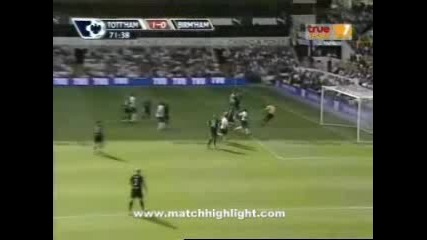 Tottenham - Birmingham City 1 - 0 (2 - 1,  29 8 2009)