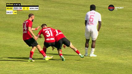 Goal by Lokomotiv Sofia