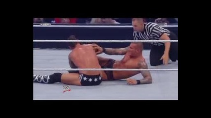 Wwe Wrestlemania 27 Randy Orton vs. Cm Punk 