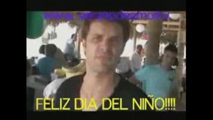 Mark Tacher te desea un feliz dia del nino