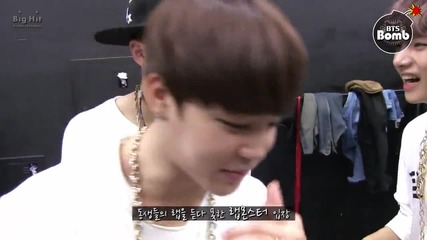 [bangtan Bomb] Rapper Jimin V and Rap monster