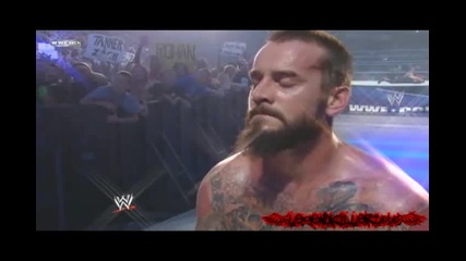 Cm Punk Gts to Luke Gallows - Smackdown