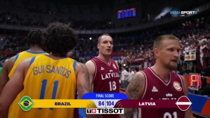 Бразилия - Латвия 84:104 /репортаж/