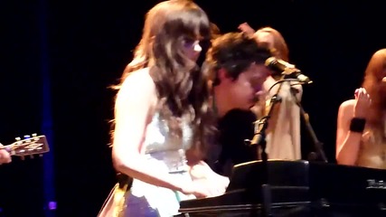 She and Him Sweet Darlin' Keyboard Jam Live Koko (london) 7/5/2010