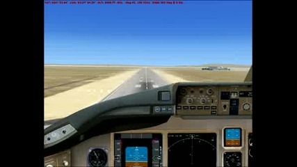 Fsx B777 Landing At Edwarts Afb