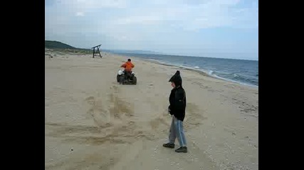 Atv Каране По Плажа