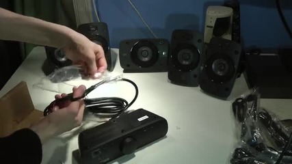 Unboxing Logitech Z906 Surround Sound Speaker System 500w
