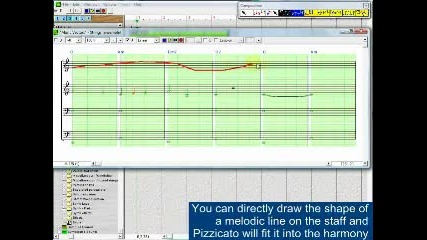Състав и Pizzicato музикални нотация софтуер