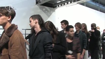 fashiontv Ftv.com - Milan Men F W 10 - 11 - Costume National Backstage 