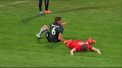 ВИДЕО от първото полувреме на ЦСКА и Локомотив София
