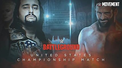 Wwe Battleground 2016 Rusev vs Zack Ryder Official Match Card
