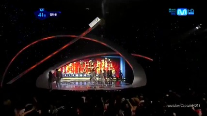 (hd) Chung Ha Yoon - The lady ~ M Countdown (09.08.2012)