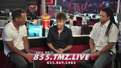 Justin Bieber on Tmz Live 2011