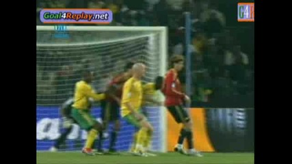 Spain - South Africa 2 - 0 (1 - 0,  20 6 2009)
