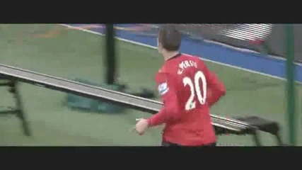 Manchester City - Manchester United - Robin Van Persie free kick [hd]