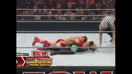 Wwe Ecw - Vladimir Kozlov vs Christian ( Contender #1 For Ecw Title ) 